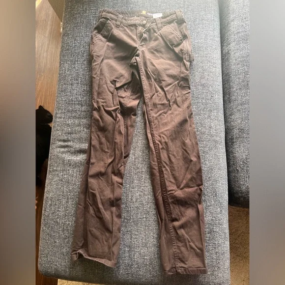 Carhartt Women's Brown Jeans - Picture 2 of 2